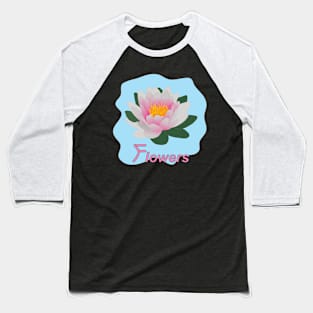 Lotus flower, symbol of purity Baseball T-Shirt